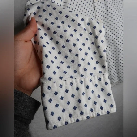 Abercrombie and Fitch Men's Button Down Long Sleeve Shirt Sz XL Formal Office - Picture 8 of 11